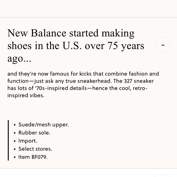 New Balance 327 J.Crew Limited Edition Collab in Sea Salt/Ocean Haze - Picture 4 of 4